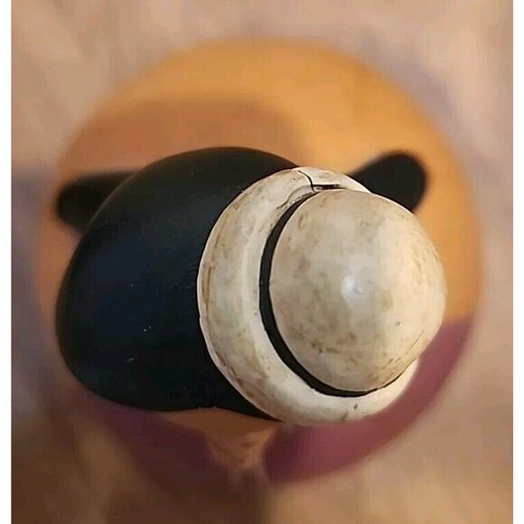 Peruvian Clay Roly Poly Mary & Joseph Figurines Set Of 2 - 5" Tall 4" Wide Each - Picture 13 of 13